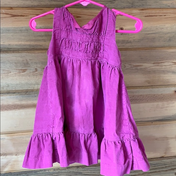 Pink Corduroy Toddler Dress - Picture 3 of 3